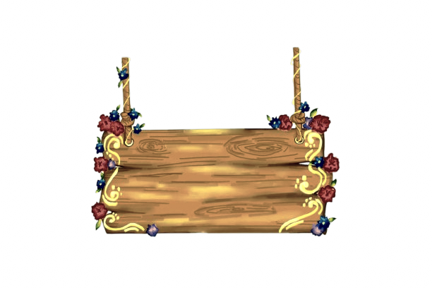 Wooden signpost