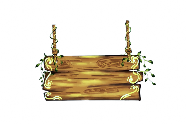 Wooden signpost
